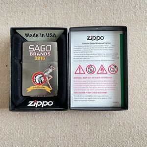 New ZIPPO Lighter SAGO Brand